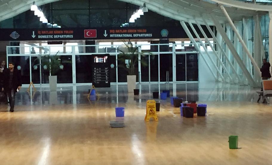 Burası bir havalimanı... Görenler şaşkına döndü