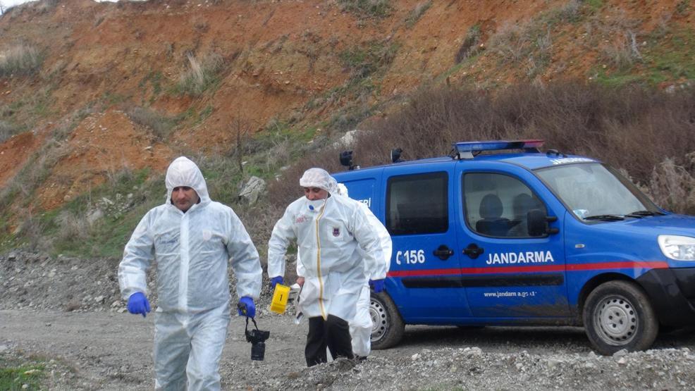 Sazlıklar arasında ceset bulundu