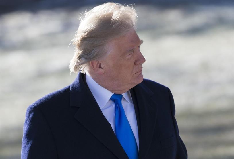 Trumpa ilginç benzetme Topal bir ördek görüntüsü var