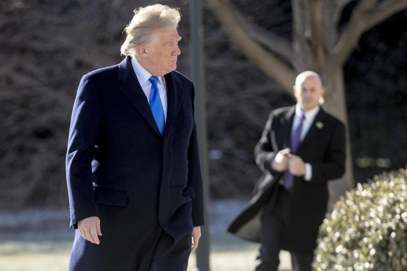 Trumpa ilginç benzetme Topal bir ördek görüntüsü var