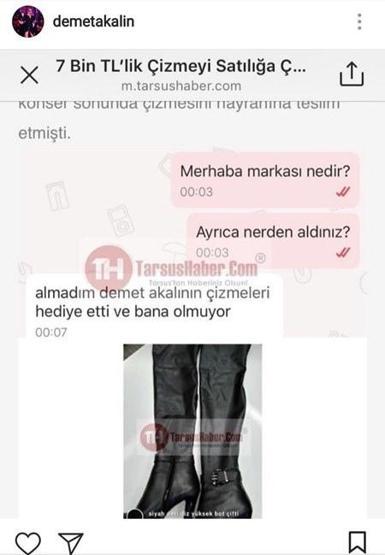 Demet Akalın hayranına ateş püskürdü Verdiği hediyeyi geri istedi