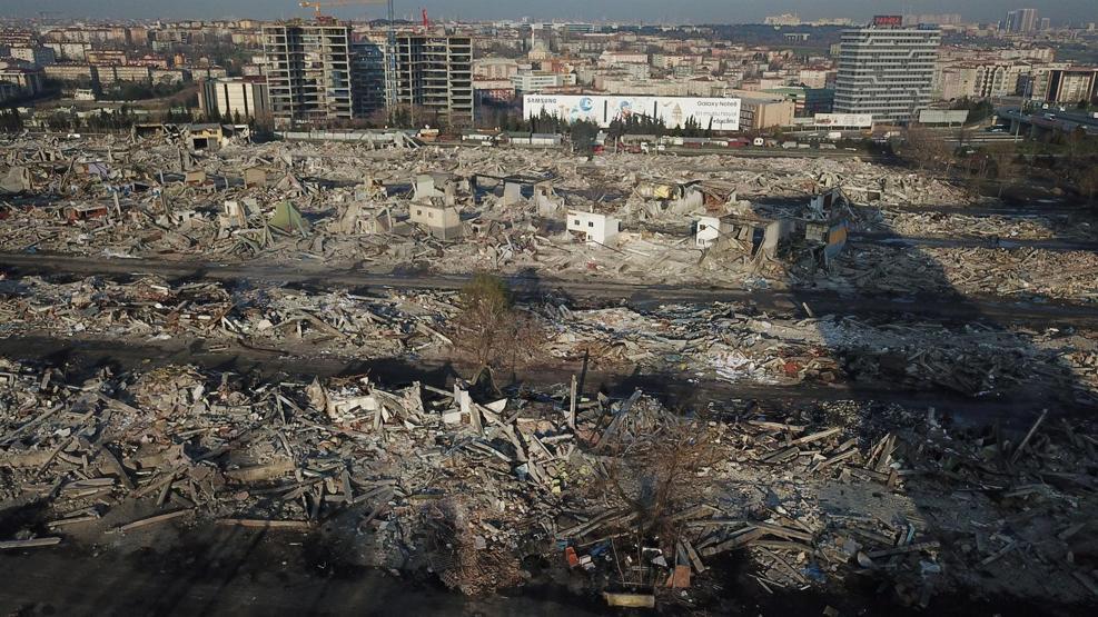 Zeytinburnundaki Nakliyeciler Sitesinin yıkımı tamamlandı