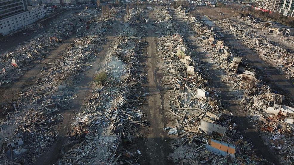 Zeytinburnundaki Nakliyeciler Sitesinin yıkımı tamamlandı