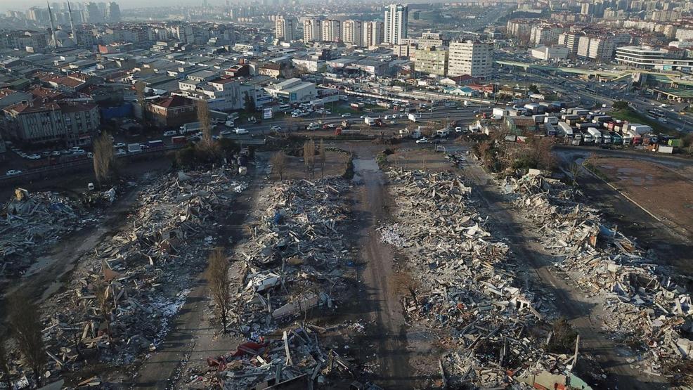 Zeytinburnundaki Nakliyeciler Sitesinin yıkımı tamamlandı
