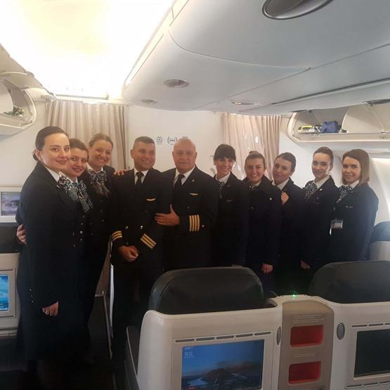 THY pilotu böyle veda etti