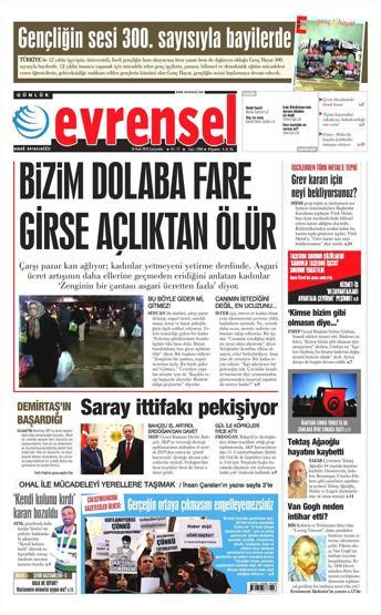 10 Ocak 2018 - Gazete manşetleri