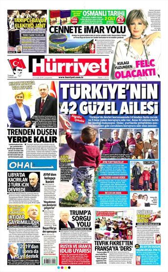 10 Ocak 2018 - Gazete manşetleri