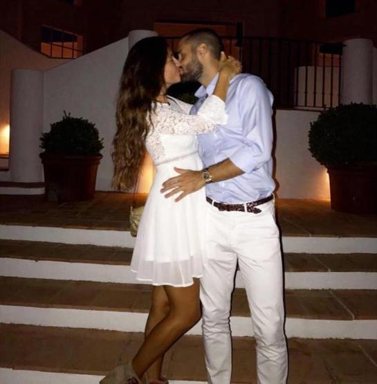 Mario Suarez ve eşi olay yarattı