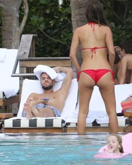 Mario Suarez ve eşi olay yarattı