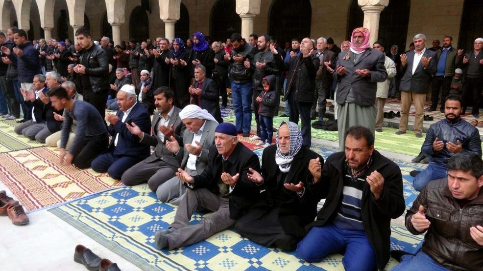 Şanlıurfa ve Akçakalede yağmur duası