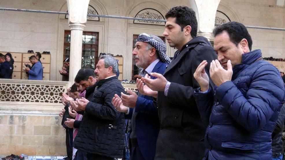 Şanlıurfa ve Akçakalede yağmur duası