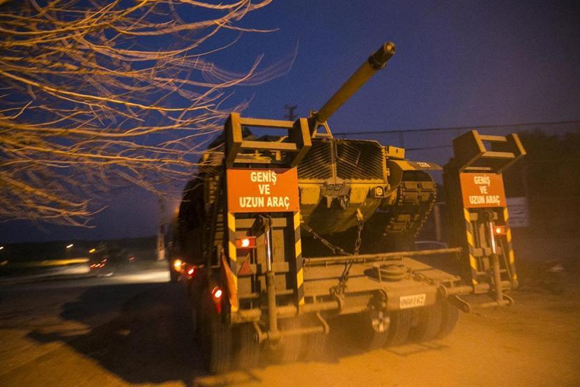 Suriye sınırında sıcak gelişme Tanklar ulaştı