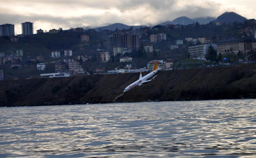 Trabzonda faciaya 25 metre kala