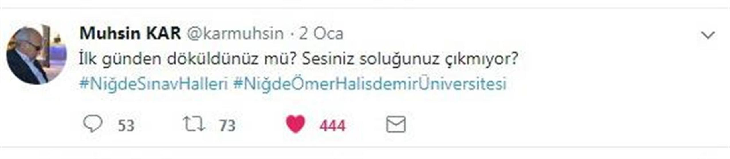 Öğrencilere esprili yanıtlar veren rektör, sosyal medya fenomeni olmaya aday