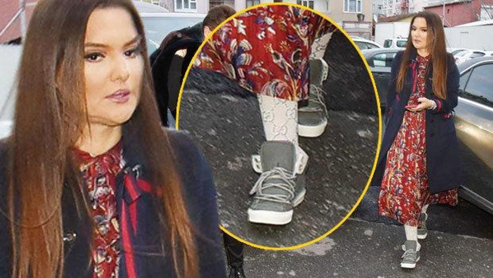 Çizmeleri olay olmuştu bu kez 5 bin liralık çorapları konuşulacak