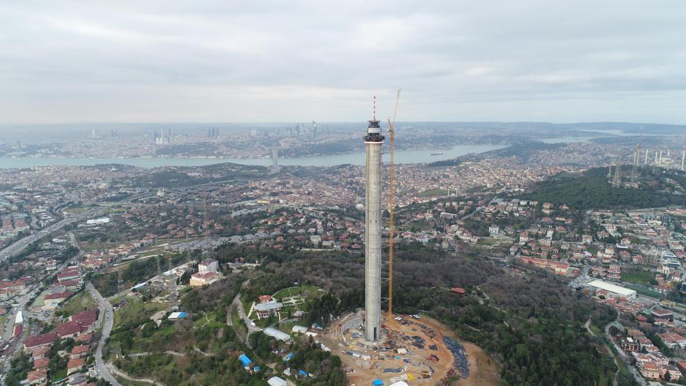 Çamlıca Kulesi’nde son durum