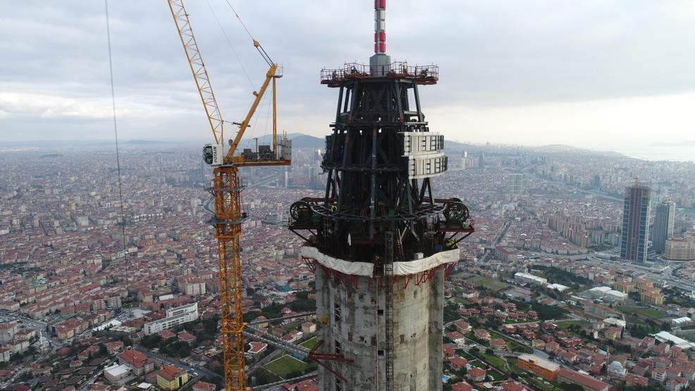 Çamlıca Kulesi’nde son durum