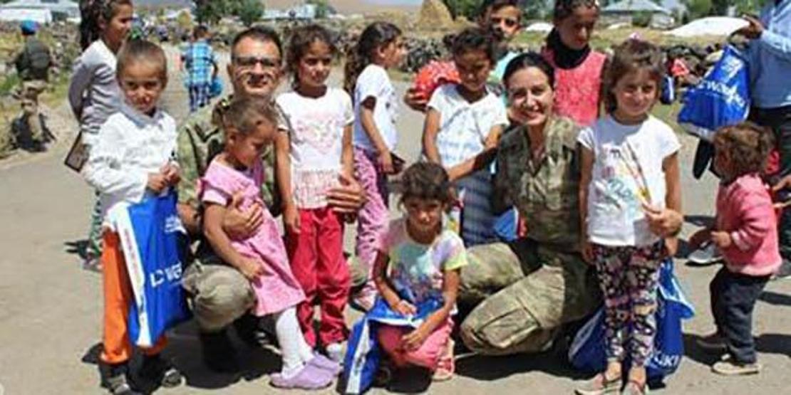 İşte Vandaki Ejderlerin komutanı Teğmen Sümeyra Karlı