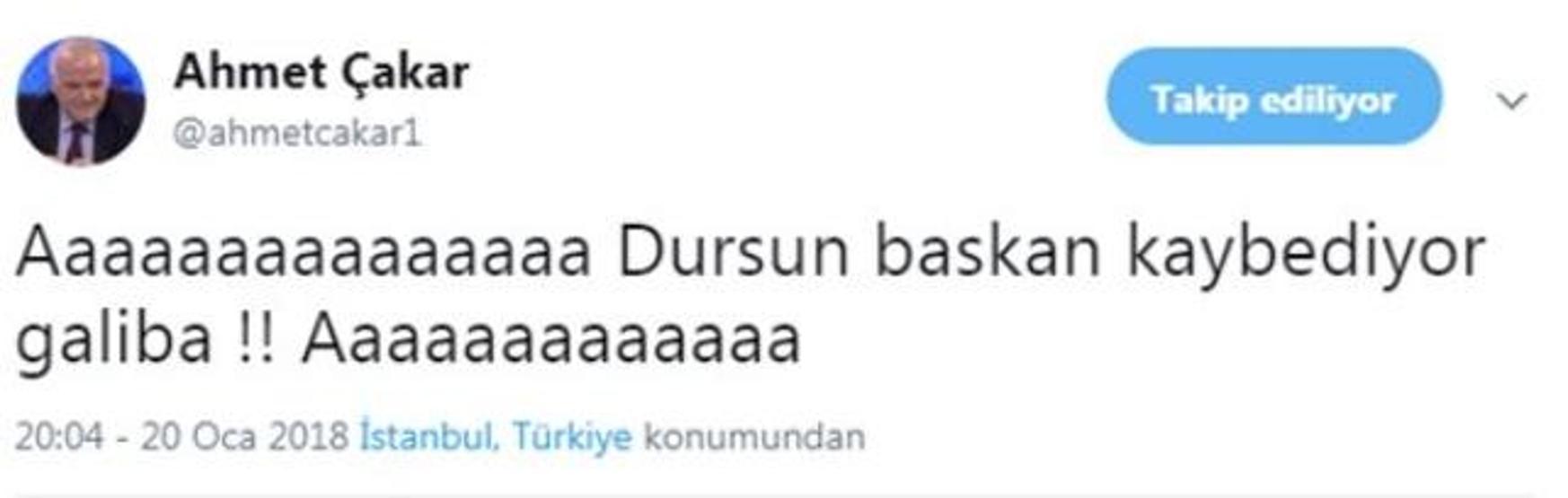 Dursun Özbek gitti Twitter yıkıldı