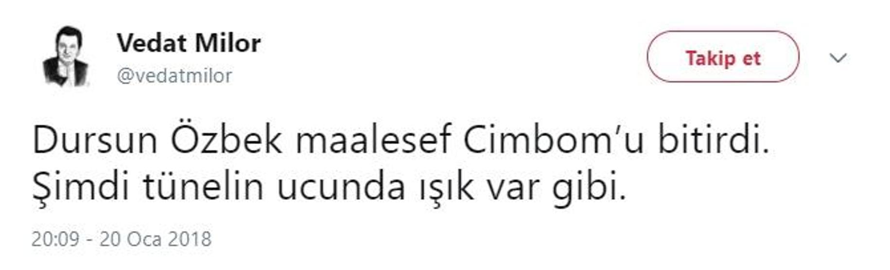 Dursun Özbek gitti Twitter yıkıldı