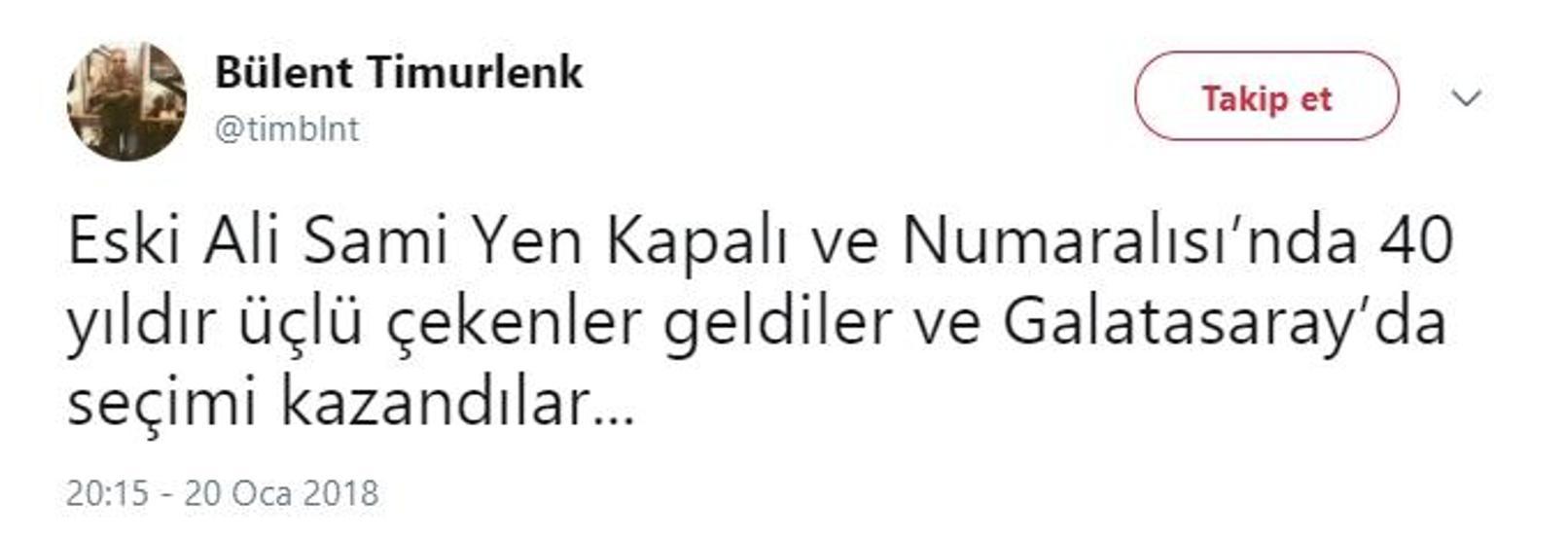 Dursun Özbek gitti Twitter yıkıldı