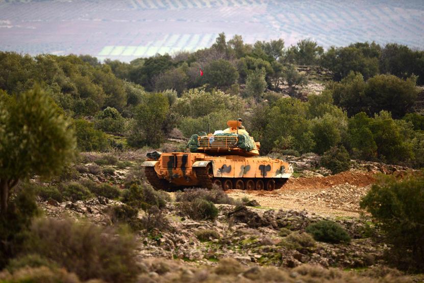Afrine Zeytin Dalı Harekatı sürüyor, tanklar Suriyeye girdi