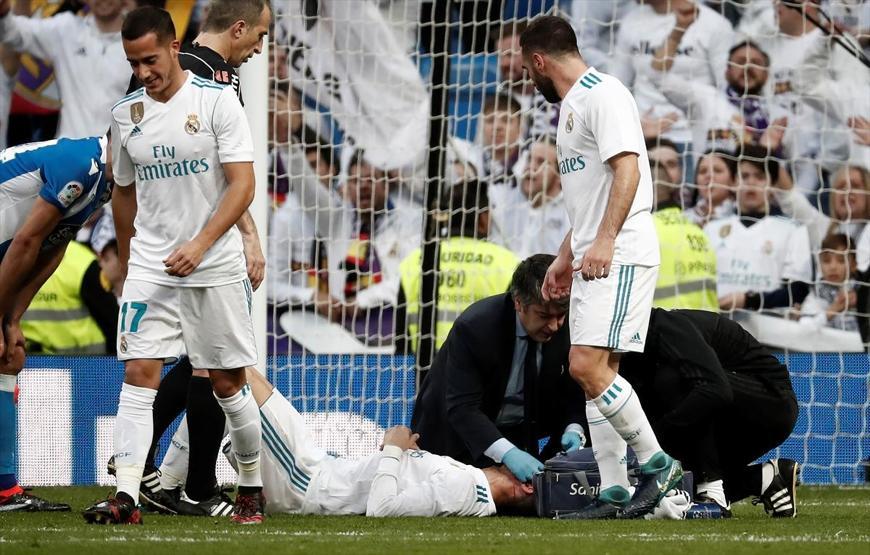 Realin 7 gol attığı maçta Cristiano Ronaldo kanlar içinde kaldı