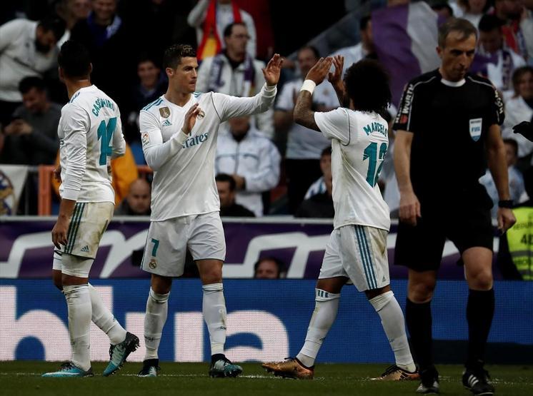 Realin 7 gol attığı maçta Cristiano Ronaldo kanlar içinde kaldı