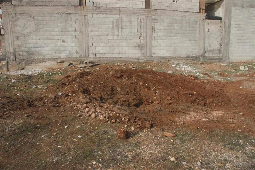YPGnin Kilise attığı roketlerin tahribatı gün ağarınca ortaya çıktı