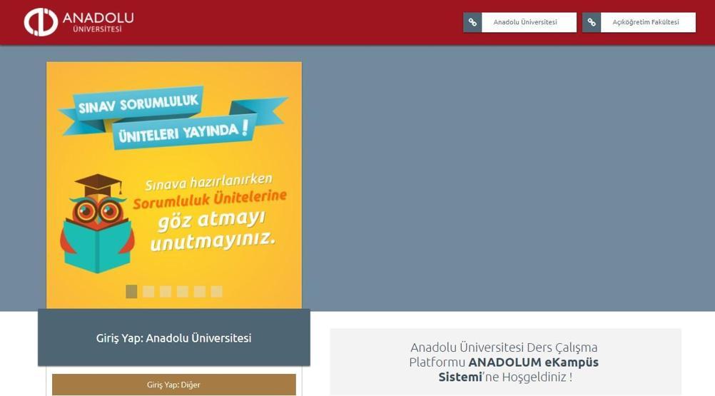 AÖF sınav sonuçları ne zaman açıklanacak Açık Öğretim Fakültesi sınav sonucu sorgu sayfası