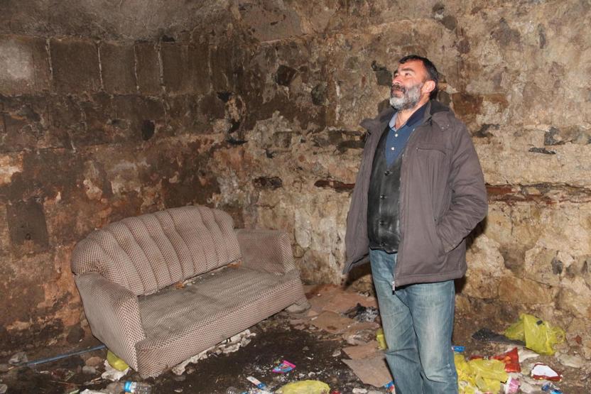 Tarihi hamam çürümeye terk edildi