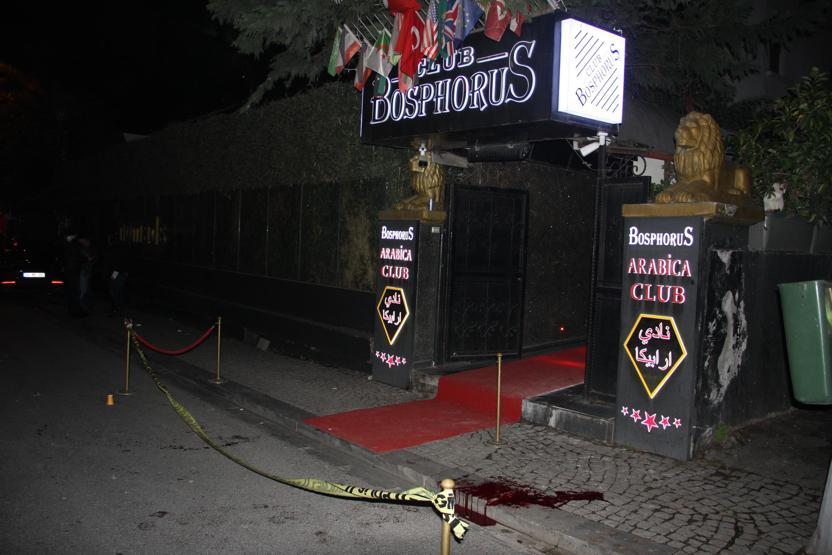 Ortaköyde gece kulübüne silahlı saldırı