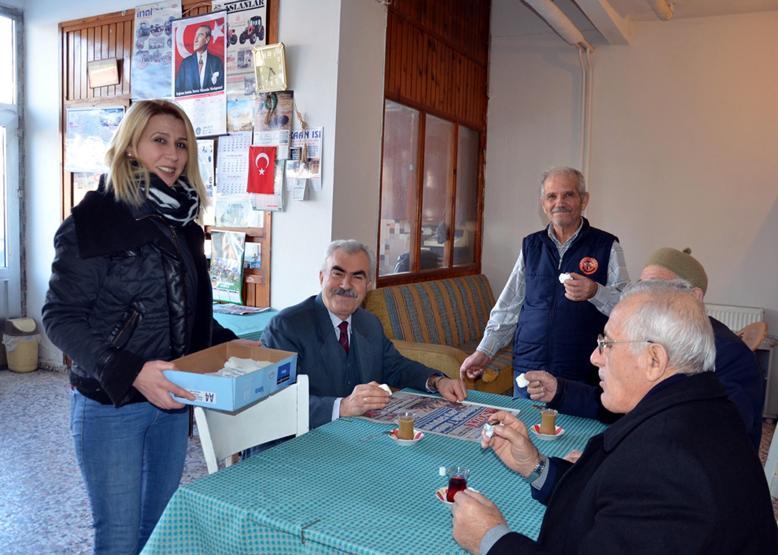 Kocasından boşanan kadın böyle kutlama yaptı
