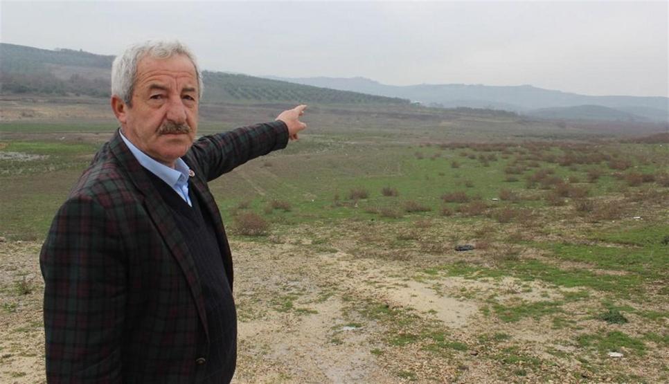 Ağustos değil ocak ayında gölet kurudu