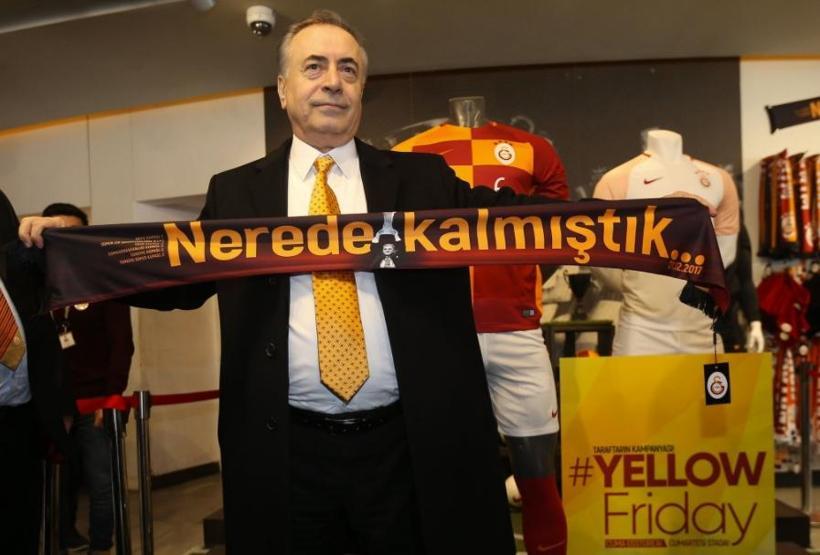 Galatasarayda Yellow Friday coşkusu