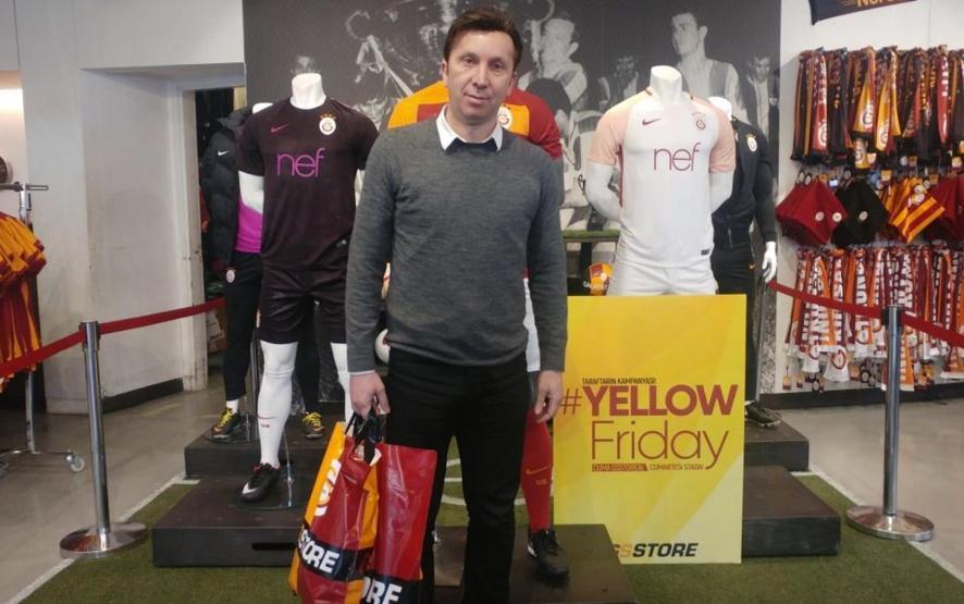 Galatasarayda Yellow Friday coşkusu