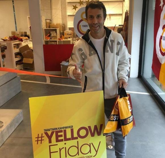 Galatasarayda Yellow Friday coşkusu