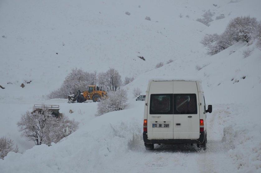 Dondurucu soğukta mahsur kaldılar