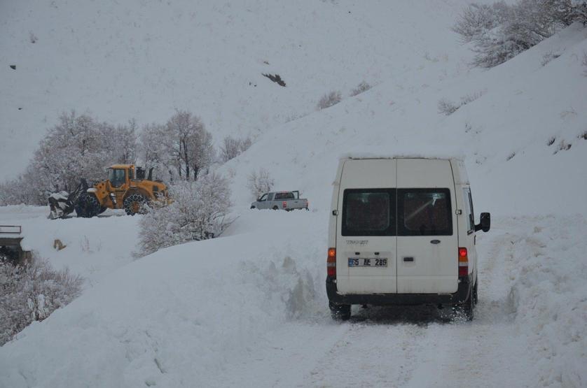 Dondurucu soğukta mahsur kaldılar
