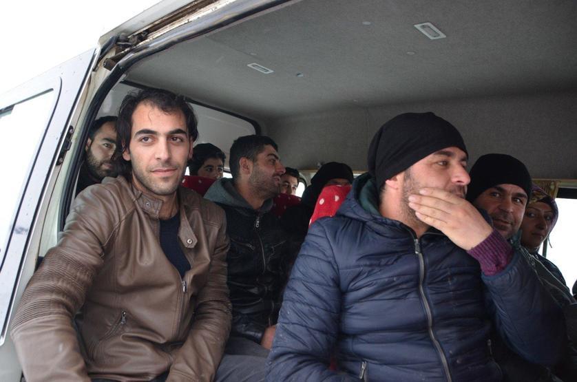 Dondurucu soğukta mahsur kaldılar