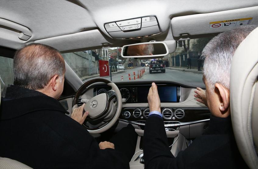 Kasımpaşa-Hasköy Tüneli açıldı, Erdoğan direksiyon başına geçti