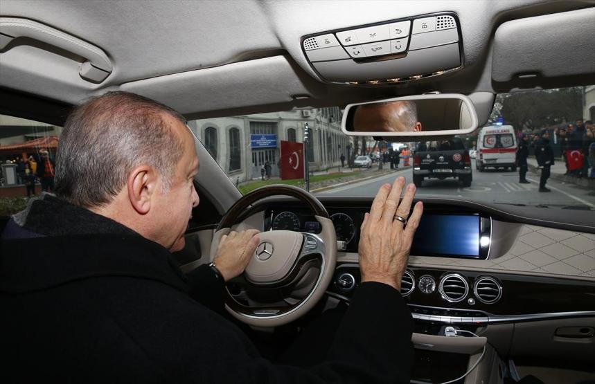 Kasımpaşa-Hasköy Tüneli açıldı, Erdoğan direksiyon başına geçti