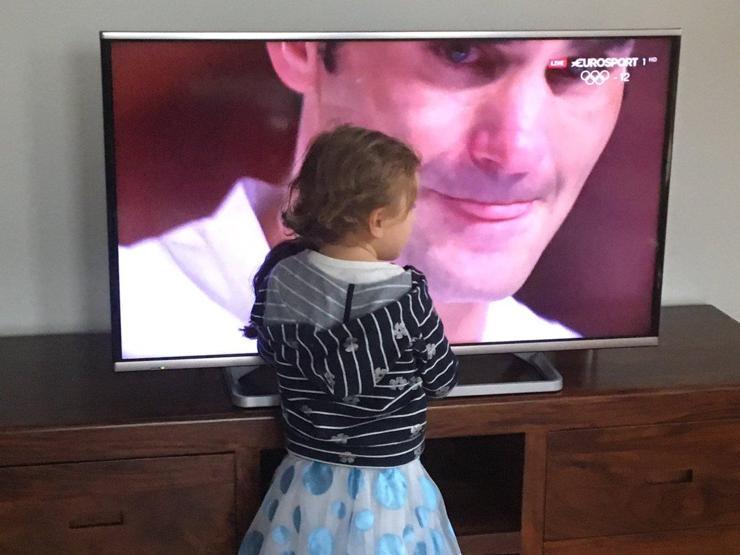 Roger Federer dakikalarca ağladı