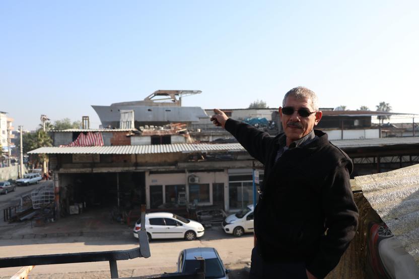 Her gören bir daha bakıyor: Lüks yat dama nasıl çıktı