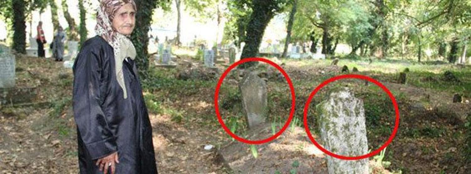 Çanakkalede yer değiştiren mezar