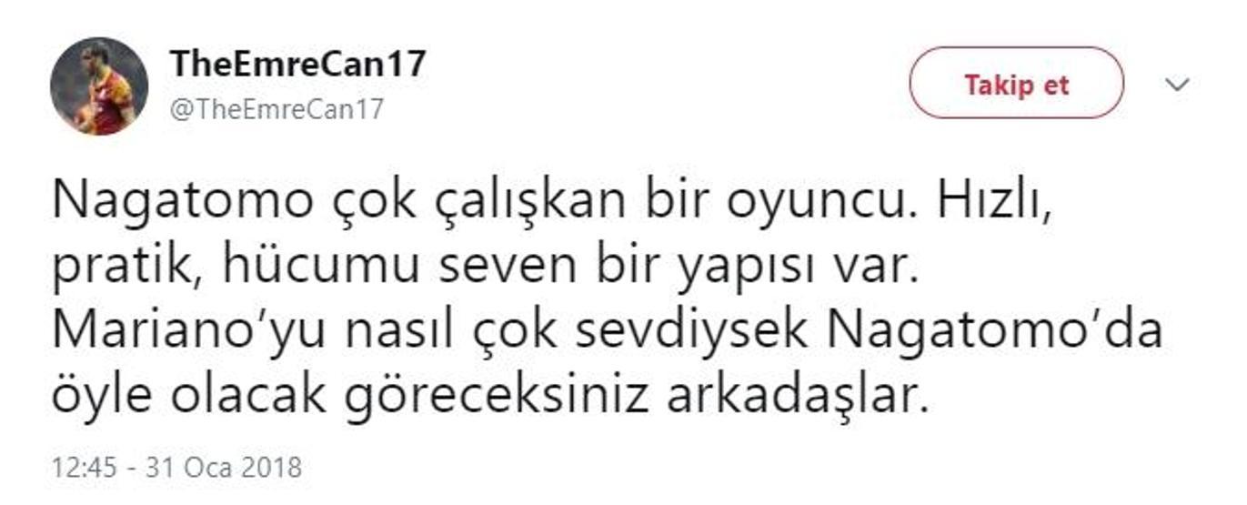 Nagatomo sosyal medyayı salladı