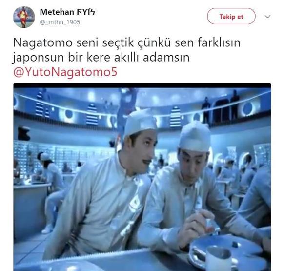 Nagatomo sosyal medyayı salladı