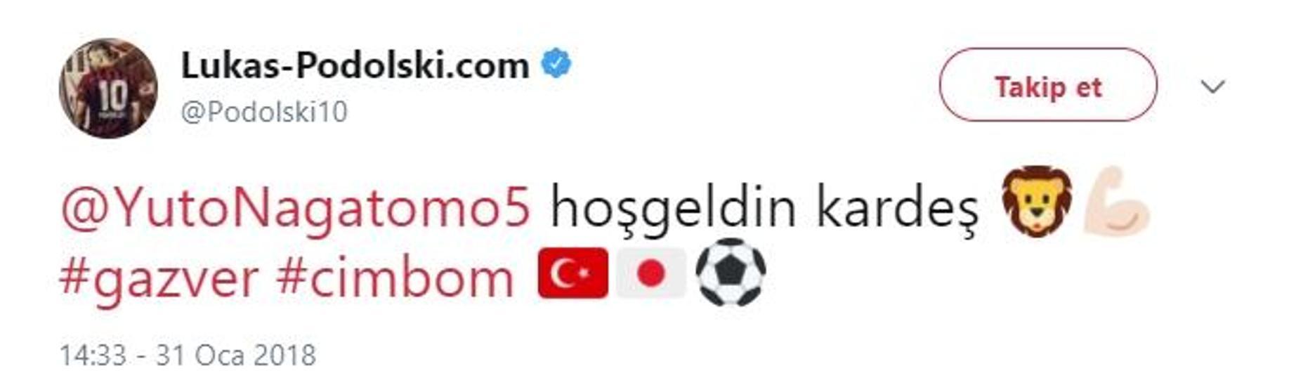 Nagatomo sosyal medyayı salladı