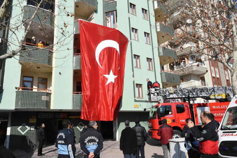 Malatyaya şehit ateşi düştü
