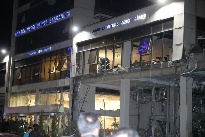 Son dakika... Ankara Çukurambardaki patlamadan ilk kareler